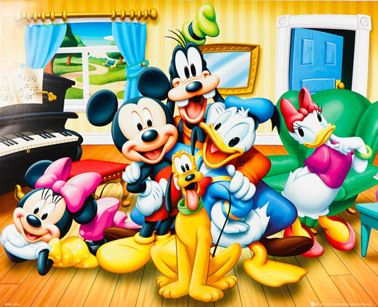 Disney Group (Mini Poster 40X50Cm)