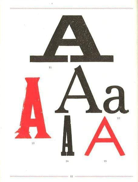 Alan Kitching's A-Z of Letterpress: Founts from The Typography Workshop