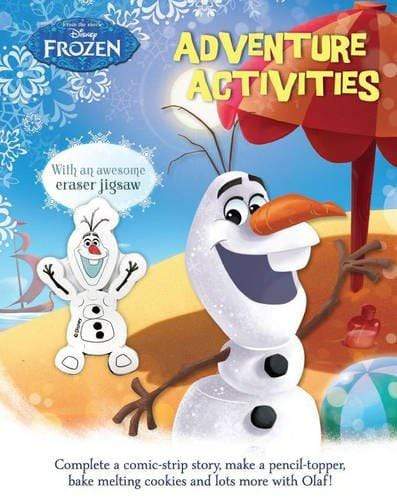 Disney Frozen: Adventure Activities - With An Awesome Eraser Jigsaw