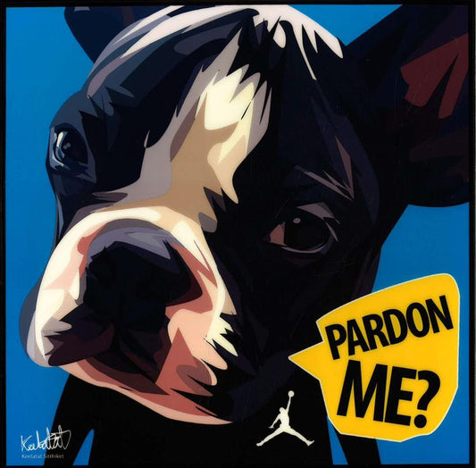 DOGGIE: PARDON ME POP ART (10X10)