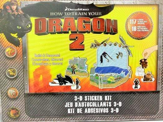 How To Train Your Dragon 2: 3-D Sticker Kit
