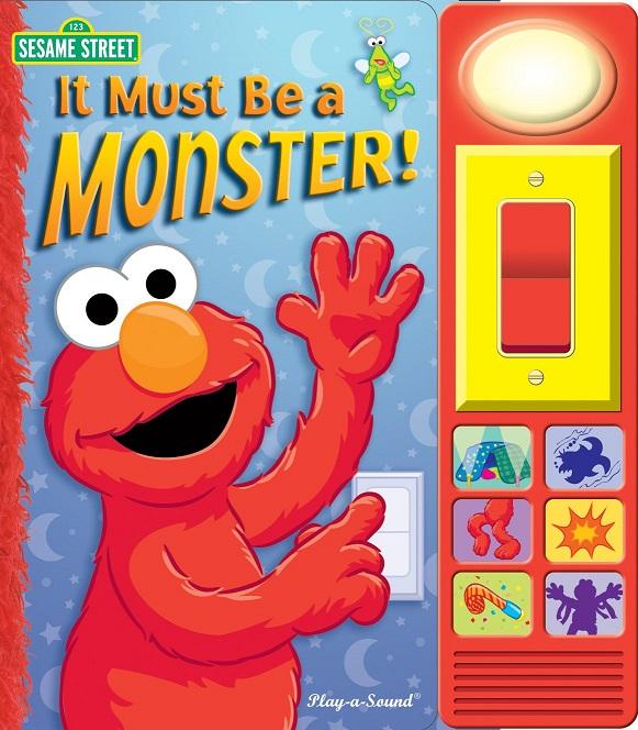 sesame street happy healthy monsters head to toe book Little Light Switch Elmo: It Must Be A Monster – BookXcess