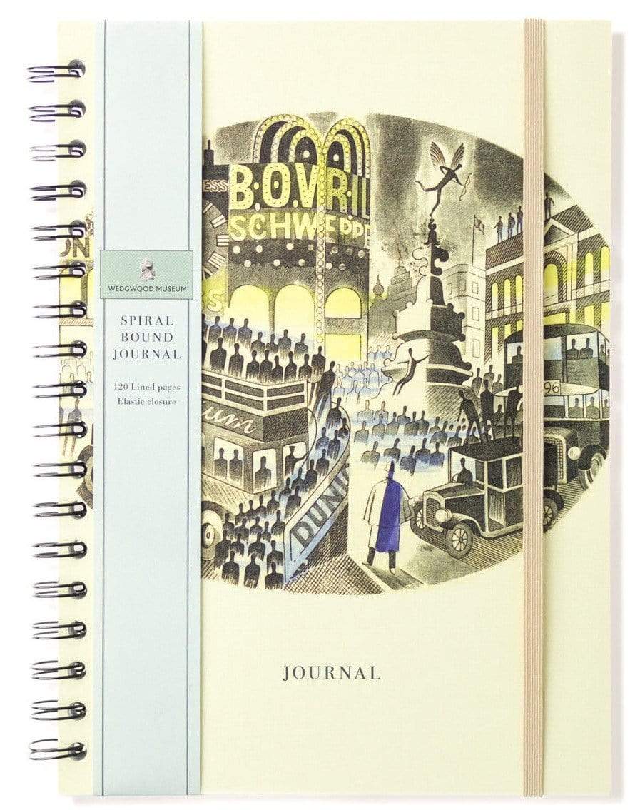 Wedgwood Museum Piccadilly Circus Designed Spiral Journal