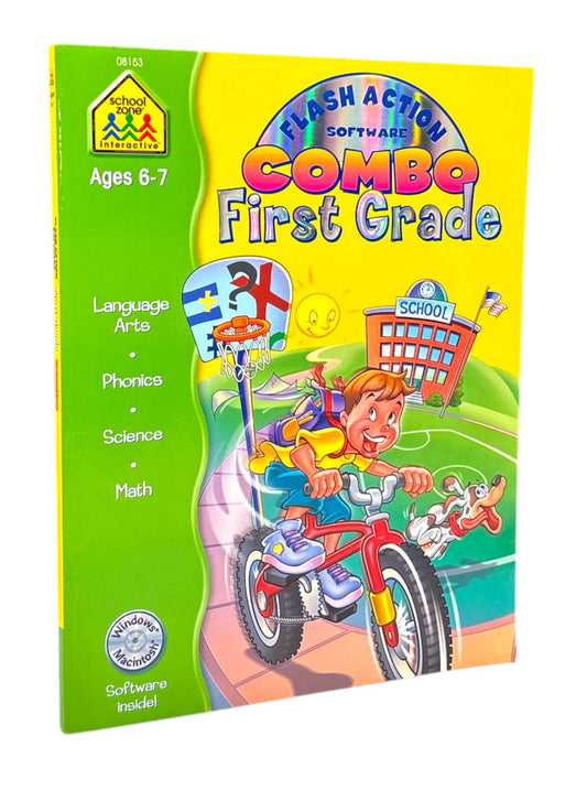 Flash Action Software Combo: First Grade Ages 6-7