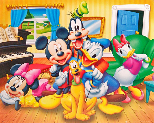 Disney Group (Rolling Mini Poster 40X50Cm)