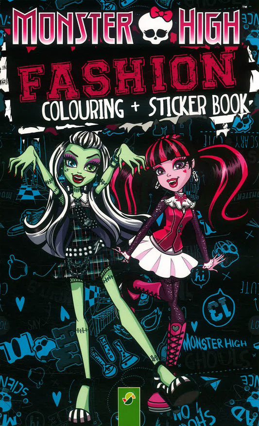 Fashion Colouring+Sticker Book