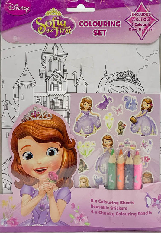Sofia The First: Colouring Set