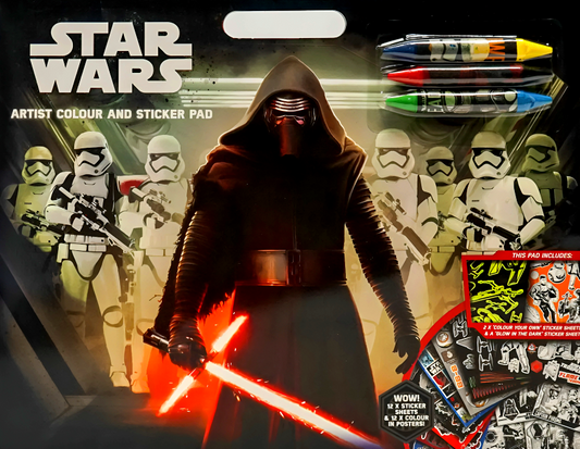 Star Wars: Artist Colour And Sticker Pad