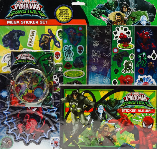 Ultimate Spider-Man Vs Sinister 6 - Mega Sticker Set