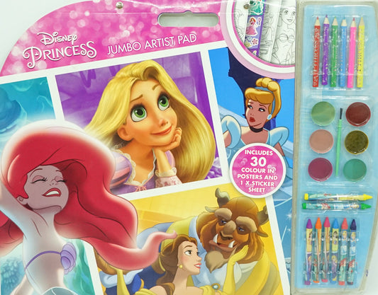 Jumbo Artist Pad: Disney Princess