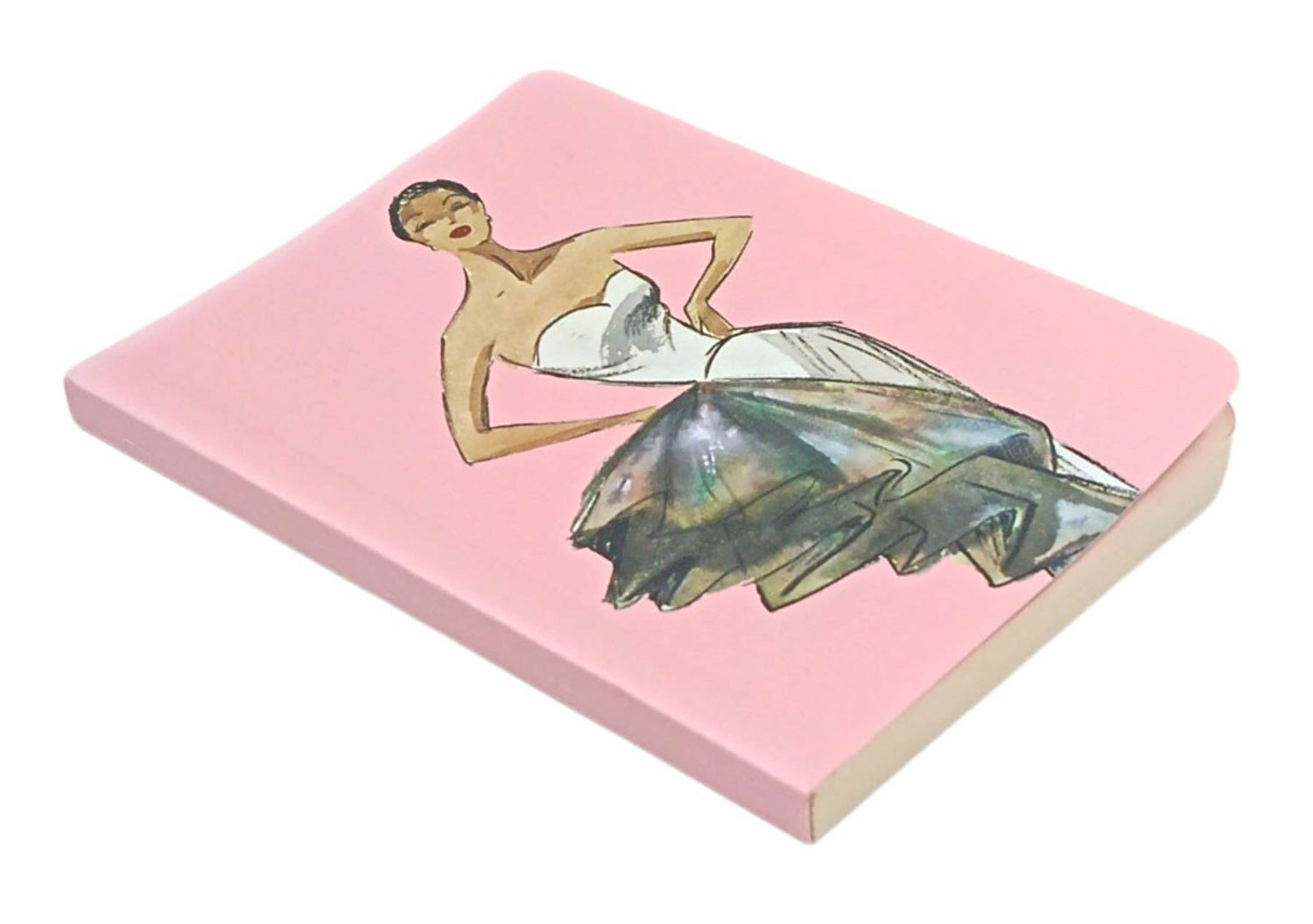 V&A Evening Dress Mini Notebook by Museums & Galleries – book cover