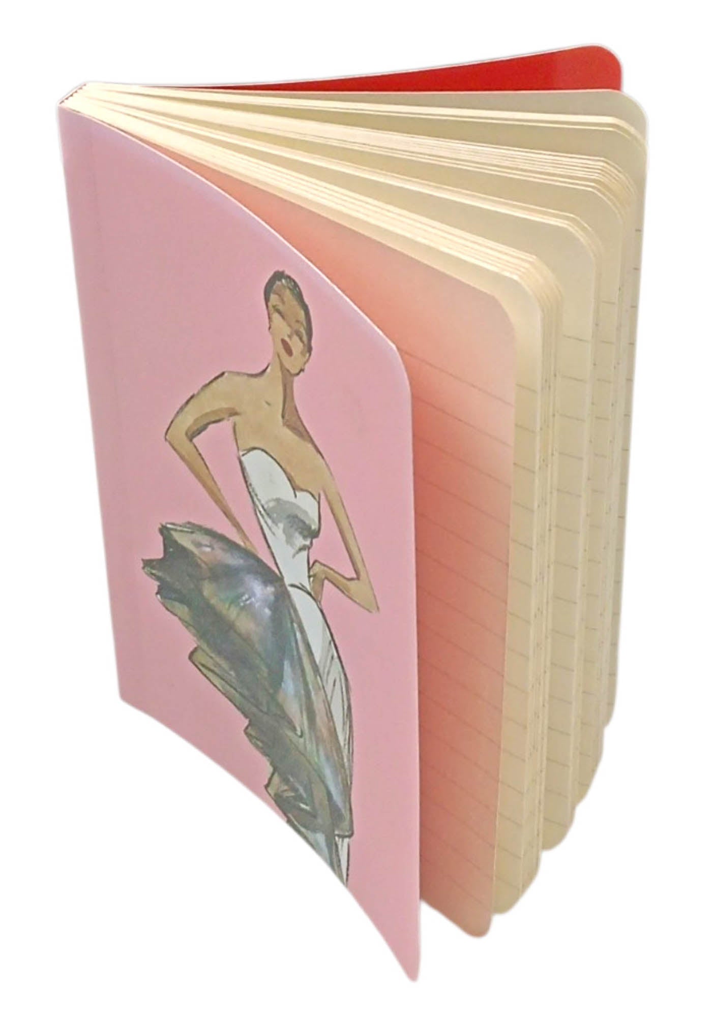 V&A Evening Dress Mini Notebook by Museums & Galleries – book cover