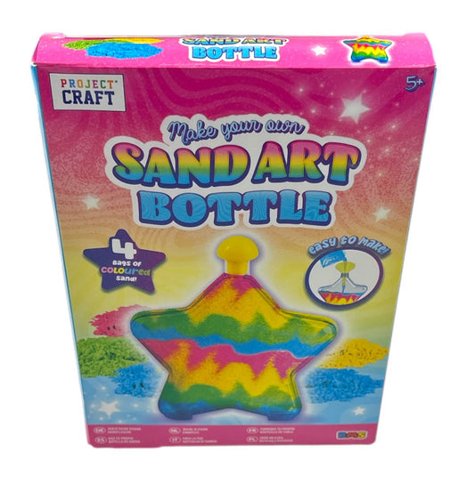 Make Your Own Sand Art Bottle: Star