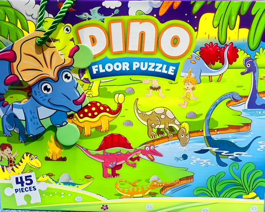 Floor Puzzle 45Pc: Dino