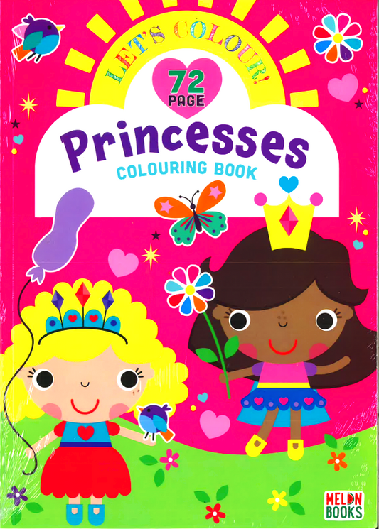 Let's Colour: Princesses Colouring Book
