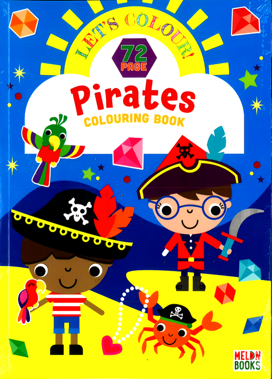 Let's Colour: Pirates Colouring Book
