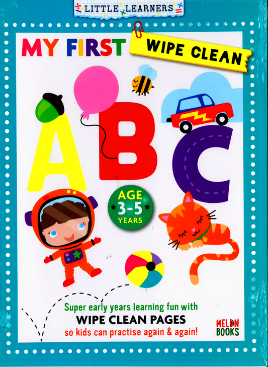 My First Wipe Clean: ABC