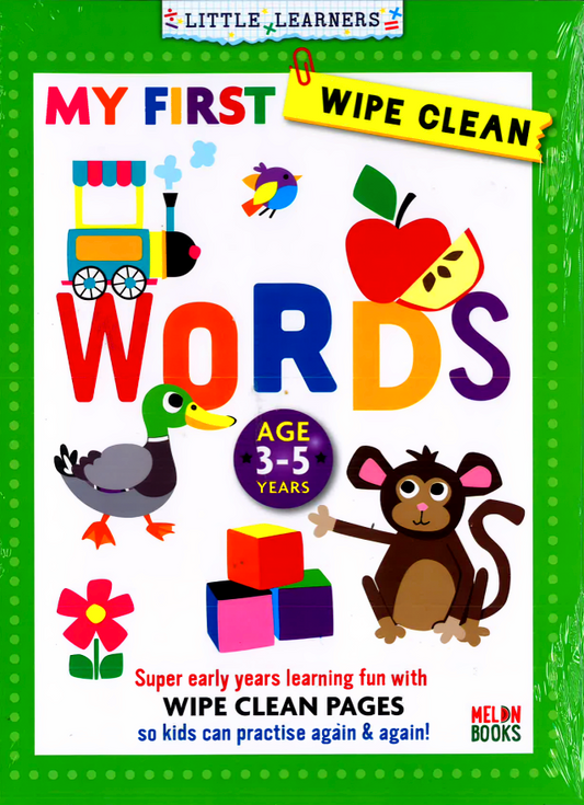 My First Wipe Clean: Words