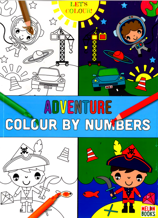 Adventure Colour By Numbers