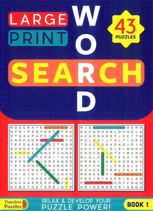 Large Print Word Search Book 1
