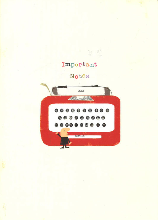 Ink Press A4 Notepad