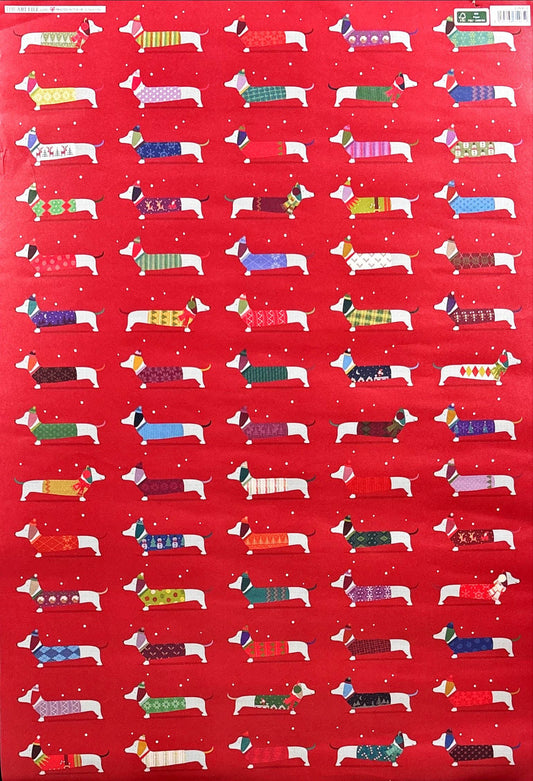 Gift Wrap : Dog Design