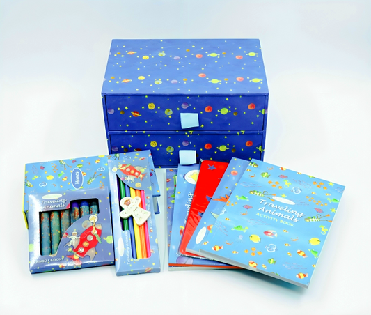 Book Drawer Box Astronaut