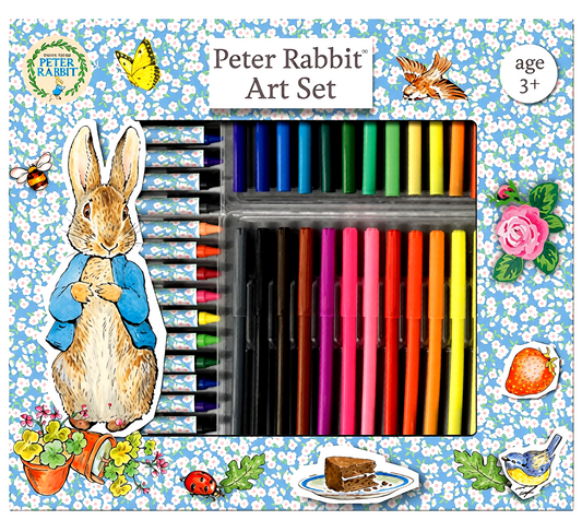 Giant 53 Piece Art Set - Peter Rabbit Pin Up