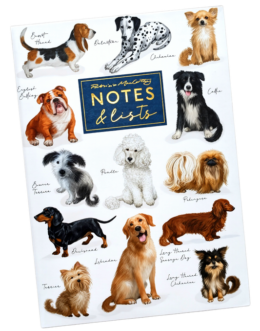 Things To Do Folder/Sticky Notes - Pat Mac Dogs
