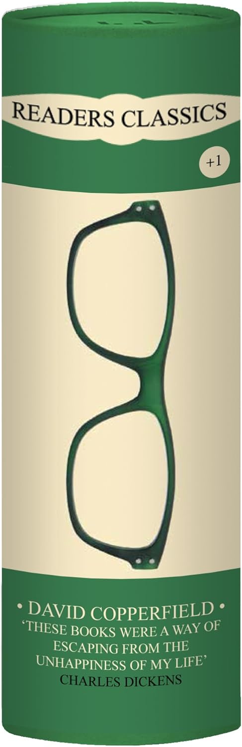Reading Glasses In Tube - David Copperfield - Assorted Strengths