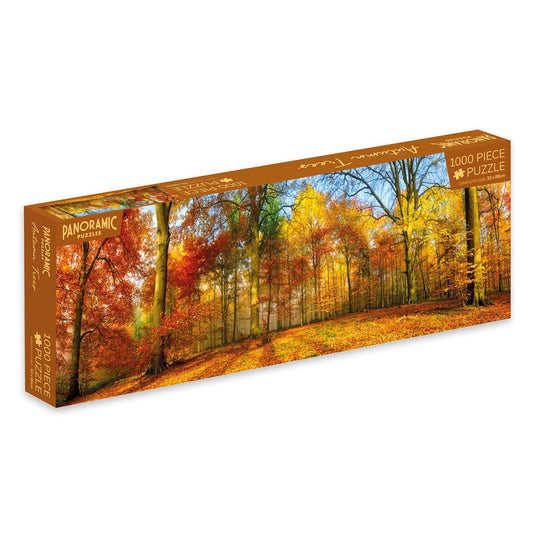 1000 Piece Jigsaw Puzzle Panoramic - Autumn Trees
