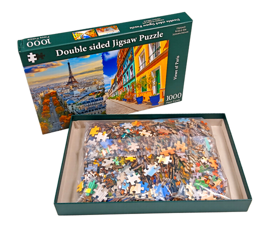 1000 Piece Jigsaw Puzzle Double Sided - Paris
