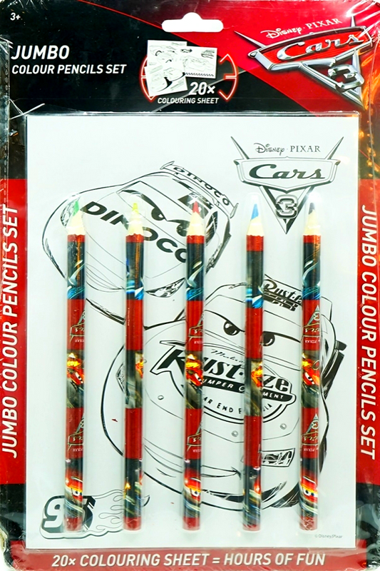 Cars 3 Creative Pencil Bundle 21