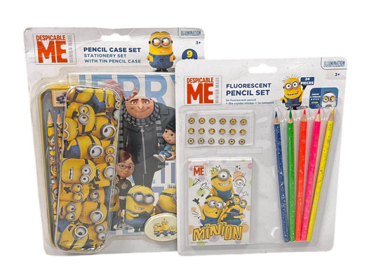 Despicable Fluorescent Pencil Case Bundle 41