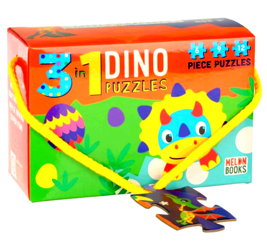 Dinosaur 3 In 1 Jigsaw