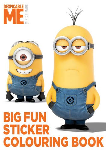 Despicable Me: Big Fun Sticker Colouring Book