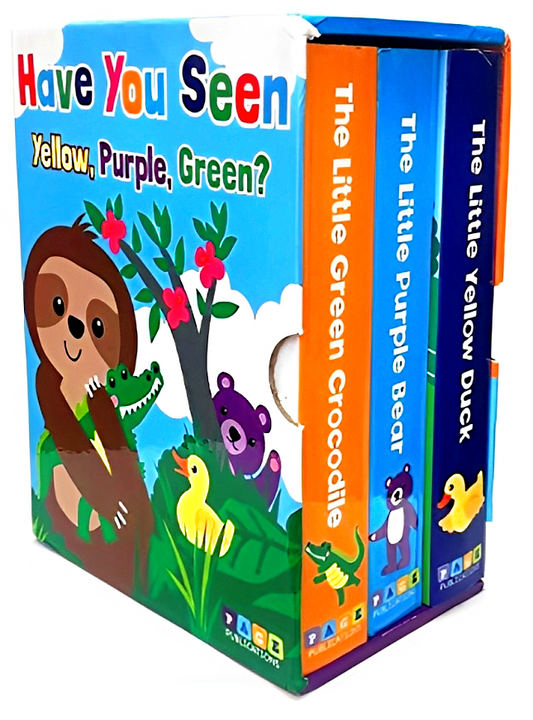 Have You Seen Yellow Purple Green (3 Books)