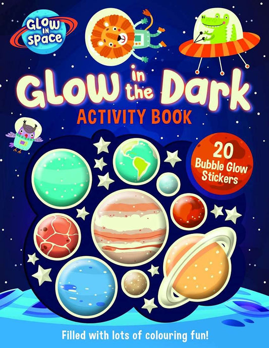 Glow In Space - Activity Book With Bubble Stickers