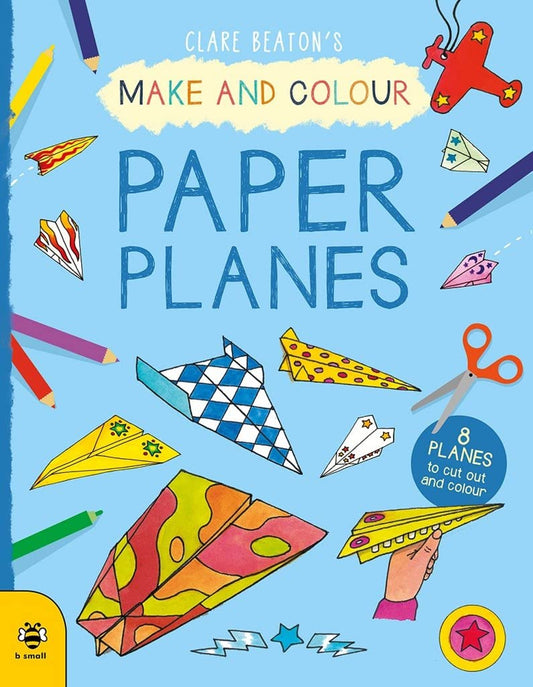 Make And Colour Paper Planes