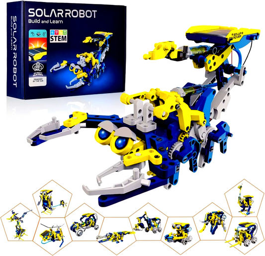 11 In 1 Solar Robot Build And Learn
