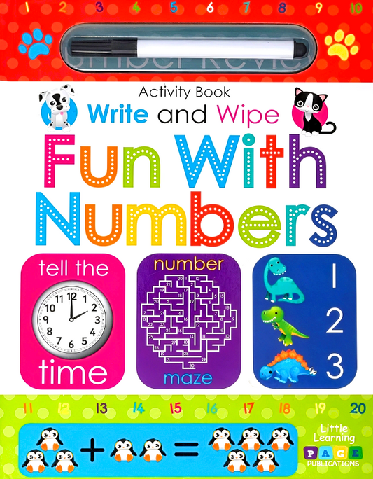 Write And Wipe Fun With Numbers