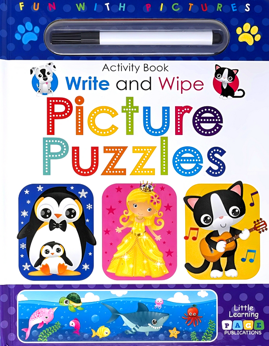 Write And Wipe Picture Puzzles
