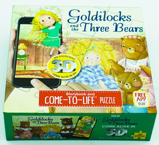 Goldilocks: Come-To-Life Puzzle And Storybook
