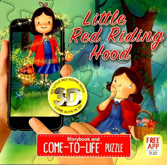 Little Red Riding Hood: Come-To-Life Puzzle And Storybook