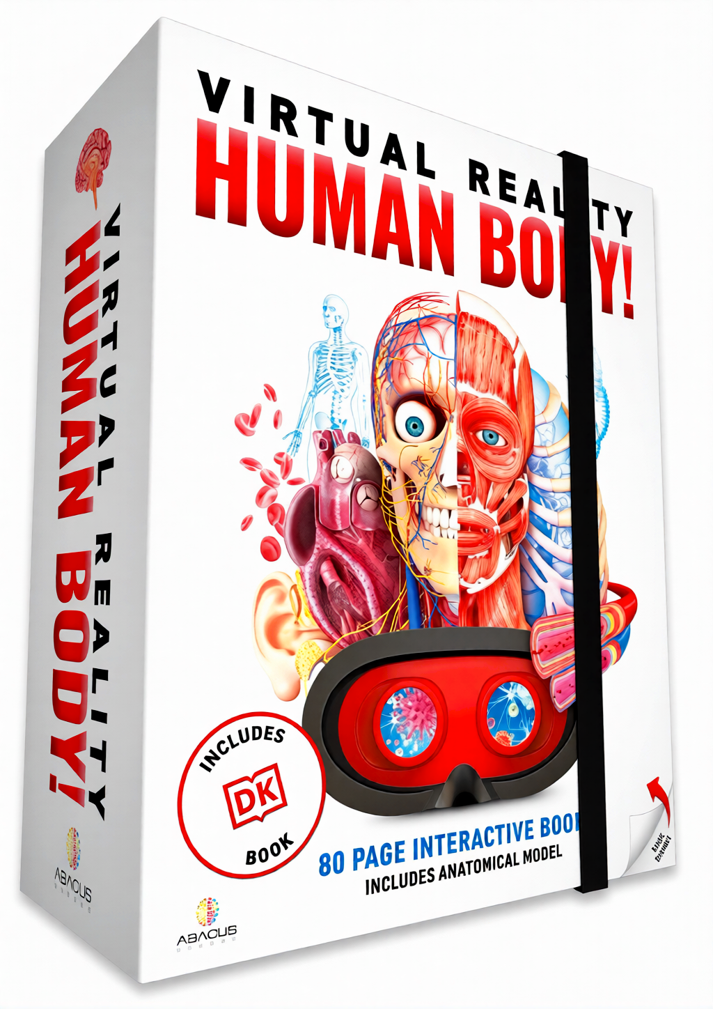 Abacus Brands Virtual Reality Human Body Gift Box - Kids STEM Kit, Ages 8+ – book cover