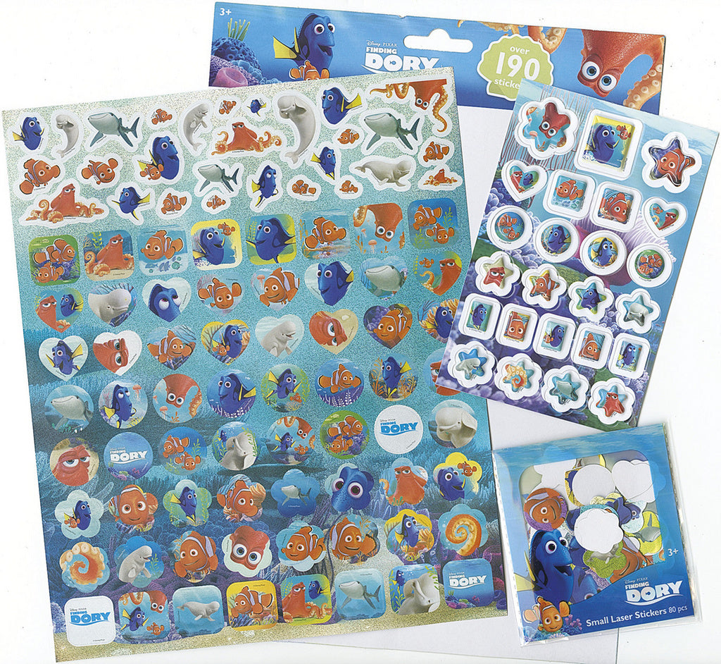 Dory Sticker Finding Dory 190 Stickers Set – BookXcess