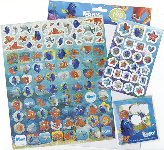 Finding Dory 190 Stickers Set