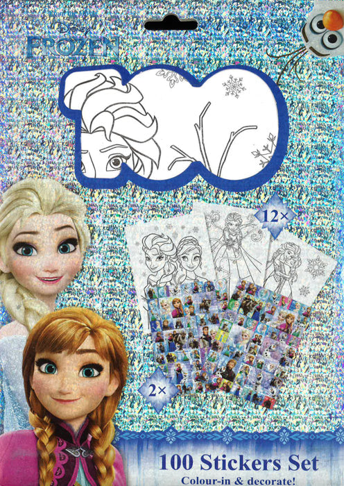 Disney Princess 100 Stickers Set