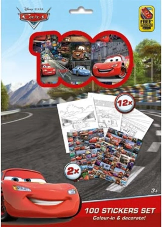 Disney Pixar Cars: 100 Stickers Set