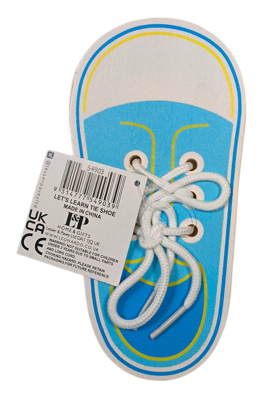 Let's Learn Tie Shoe Assorted